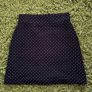 Kate Spade Black and White Mini Skirt